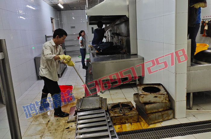 三水可口可樂清洗油煙機